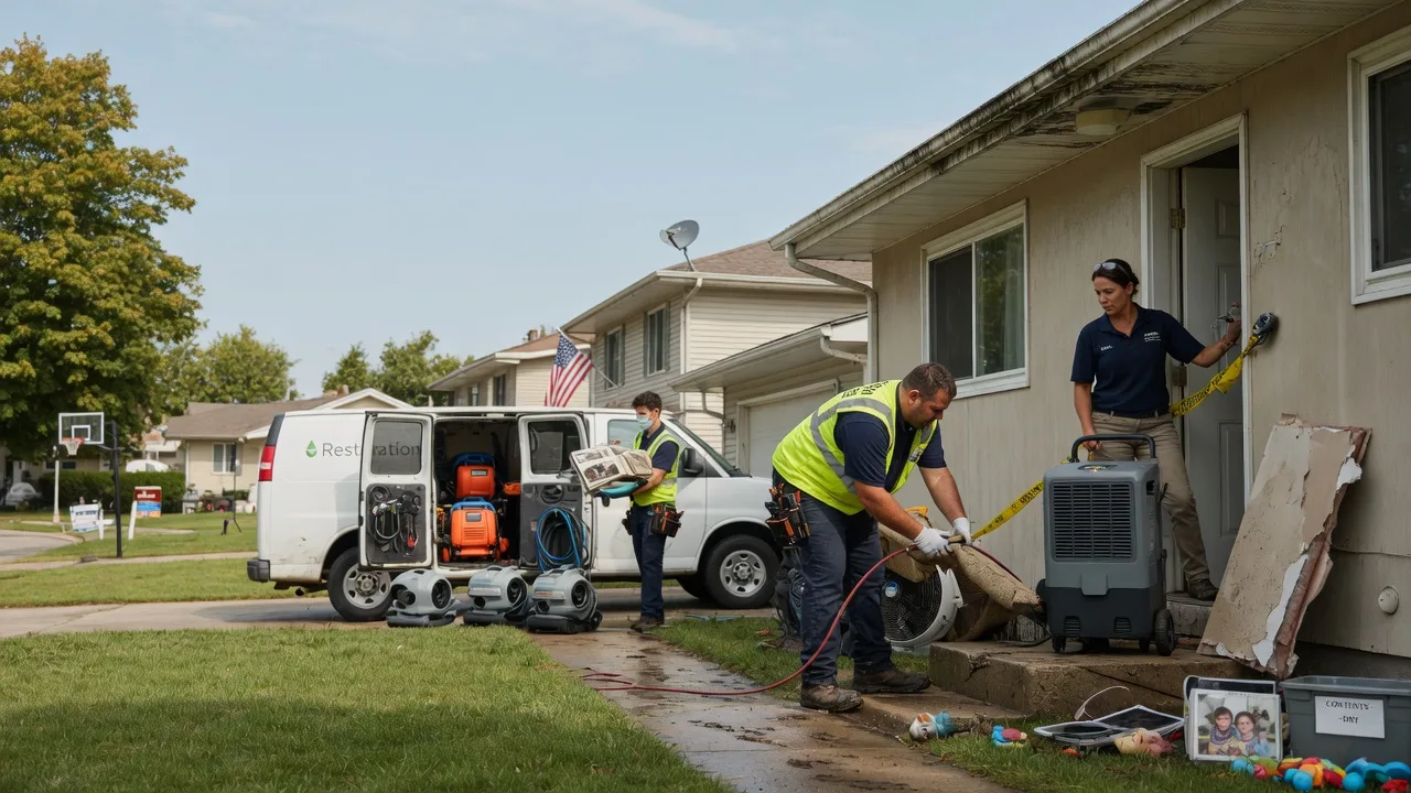 Water Damage Restoration in Cobb, WI near me